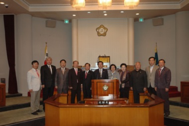 광주광역시 의회 방문단